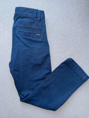 RVCA Boys Navy Casual Chino Pants size 23